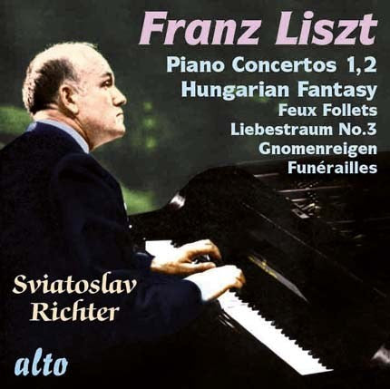 LISZT: PIANO CONCERTOS 1 & 2, HUNGARIAN RHAPSODY - RICHTER, LONDON SYMPHONY ORCHESTRA, KONDRASHIN