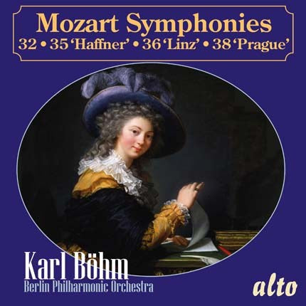 MOZART: Symphonies 32, 35, 36 & 38 - BOHM, BERLIN PHILHARMONIC