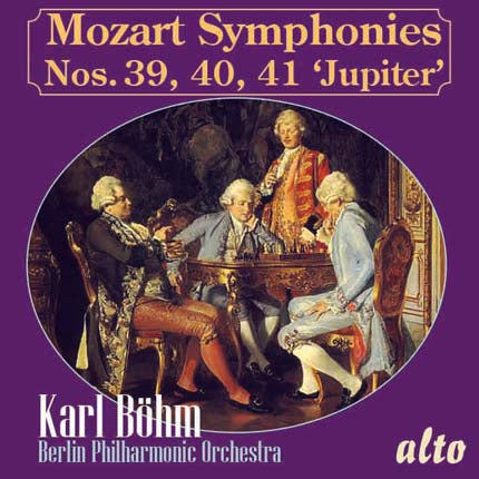 Mozart: Symphonies 39, 40 & 41 "Jupiter" - Karl Bohm, Berlin Philharmonic