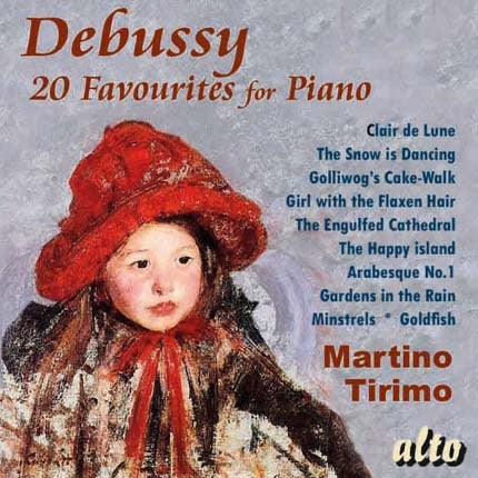 DEBUSSY: 20 FAVOURITES FOR PIANO - MARTINO TIMIRO