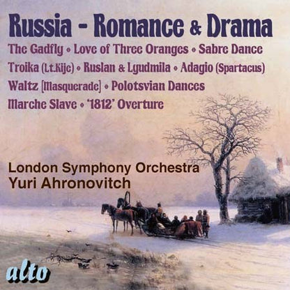 RUSSIA: ROMANCE & DRAMA - AHRONOVITCH, LONDON SYMPHONY ORCHESTRA