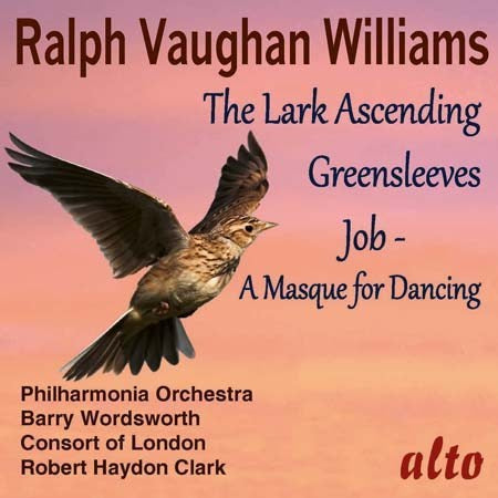 VAUGHAN WILLIAMS: THE LARK ASCENDING, GREENSLEEVES, JOB (A MASQUE FOR DANCING) - WORDSWORTH, PHILHARMONIA ORCHESTRA