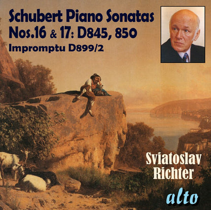 SCHUBERT: PIANO SONATAS 16 & 17, IMPROMPTU, D. 899 NO. 2 - SVIATOSLAV RICHTER