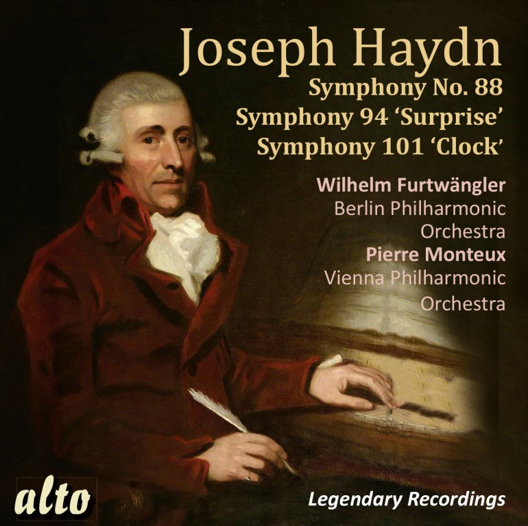 Haydn Symphonies 88, 94, 101 – Wilhelm Furtwängler, Berlin Philharmonic Orchestra; Pierre Monteux, Vienna Philharmonic Orchestra