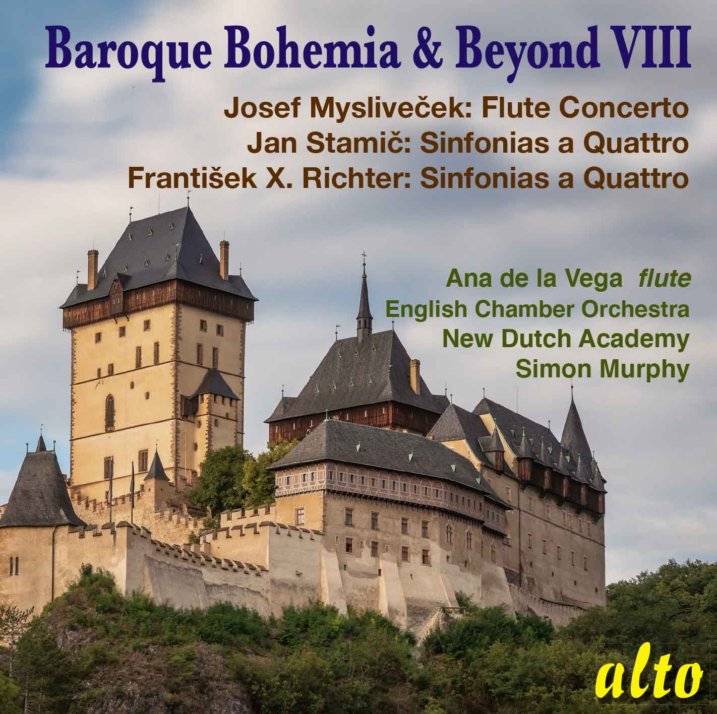 Baroque Bohemia & Beyond VIII (Stamič, Richter, Mysliveček) - New Dutch Academy, Simon Murphy, Ana de la Vega (flute), English Chamber Orchestra