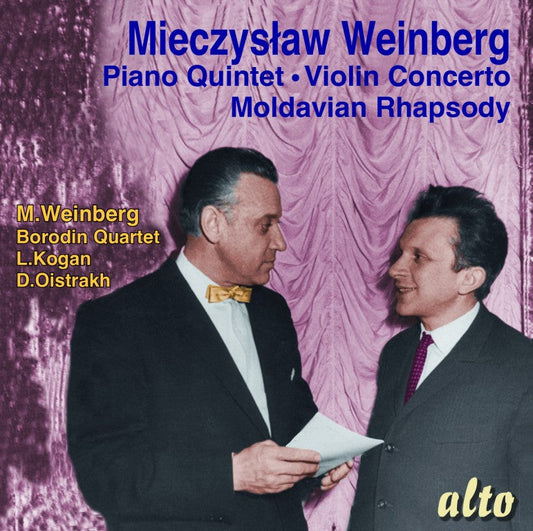 Weinberg: Piano Quintet; Moldavian Rhapsody; Violin Concerto - Weinberg, Borodin Quartet, David Oistrakh, Leonid Kogan, Kirill Kondrashin (DIGITAL DOWNLOAD)