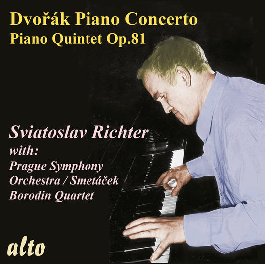 Dvořák: Piano Concerto; Piano Quintet, Op. 81 - Richter, Prague Symphony, Borodin Quartet