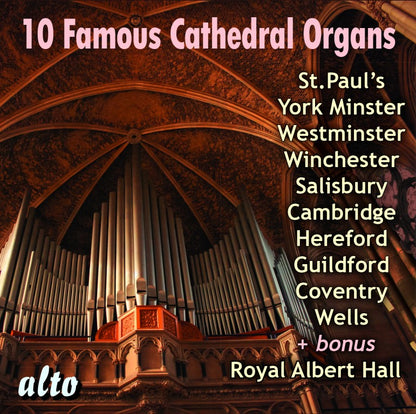 10 FAMOUS CATHEDRAL ORGANS (DIGITAL DOWNLOAD)