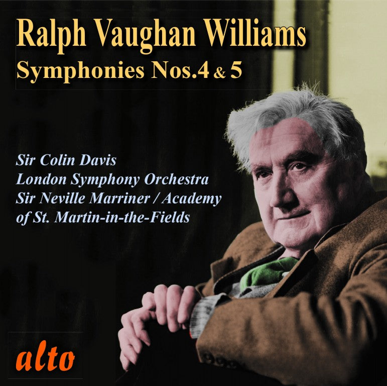 Vaughan Williams: Symphonies Nos. 4 & 5 - Sir Colin Davis, London Symphony Orchestra; Sir Neville Marriner, Academy of St. Martin-in-the-Fields (Digital Download)