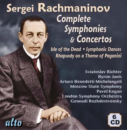 RACHMANINOV: COMPLETE SYMPHONIES & CONCERTOS (6 CDS)