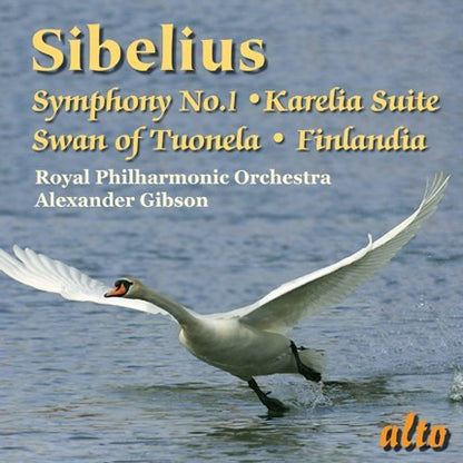 SIBELIUS: SYMPHONY No. 1; FINLANDIA; TUONELA; KARELIA SUITE - ROYAL PHILHARMONIC, ALEXANDER GIBSON