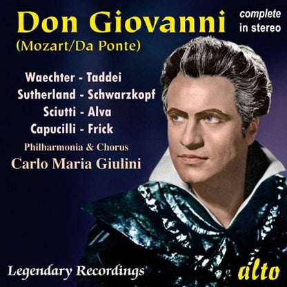 MOZART: DON GIOVANNI - GIULINI, PHILHARMONIA ORCHESTRA AND CHORUS (3 CDS)