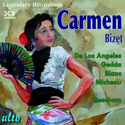 BIZET: CARMEN - DE LOS ANGELES, GEDDA, BEECHAM (3 CDS)