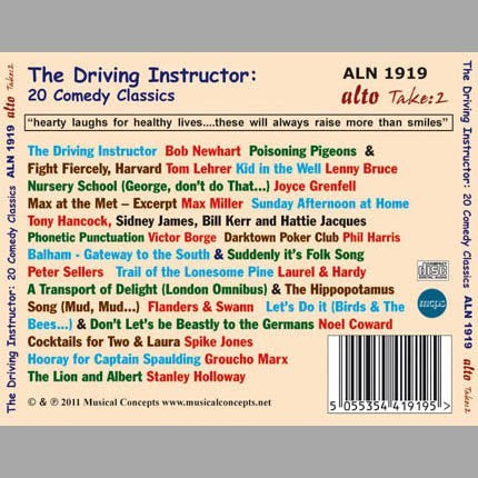 THE DRIVING INSTRUCTOR - 20 COMEDY CLASSICS