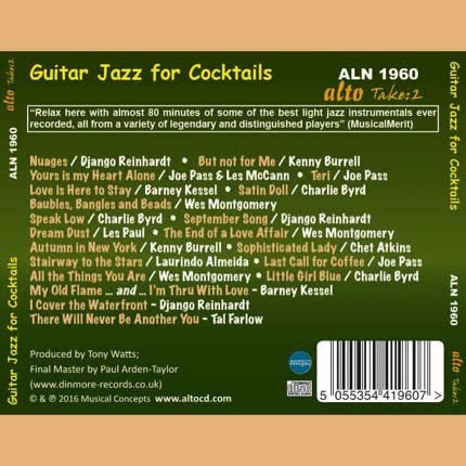 GUITAR JAZZ FOR COCKTAILS