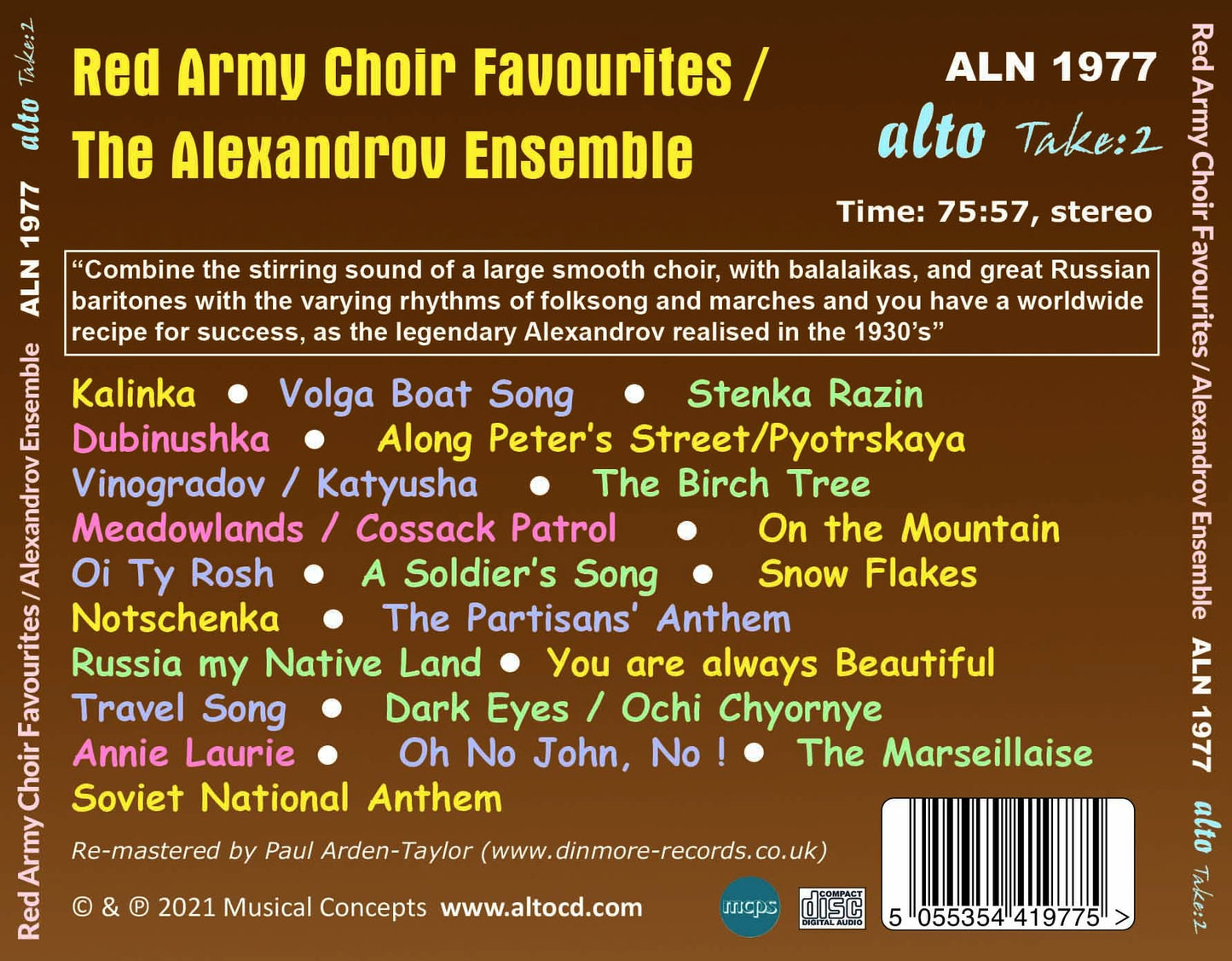 Red Army Choir Favourites - Alexandrov Ensemble
