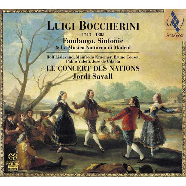 BOCCHERINI: Fandango, Simfonie & Musica Notturna di Madrid - LE CONCERT DES NATIONS, SAVALL (SACD)