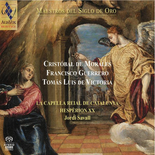SACRED MUSIC BY MASTERS FROM THE GOLDEN CENTURY - CAPELLA REIAL CATALUNYA, HESPERION XXI, SAVALL (3 HYBRID SACDS)