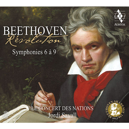 BEETHOVEN REVOLUTION: SYMPHONIES 6 TO 9 -  LE CONCERT DES NATIONS, JORDI SAVALL (3 SACD)