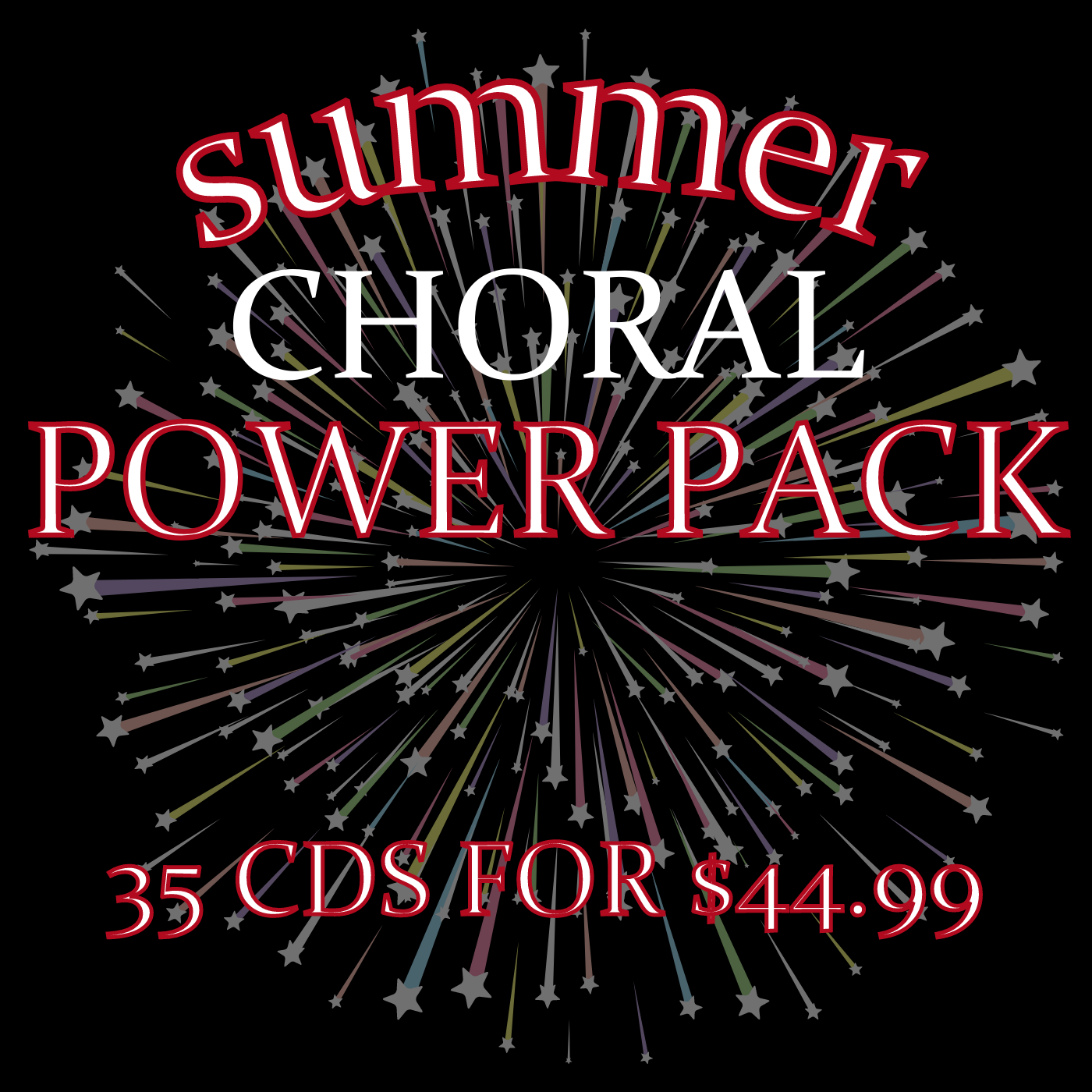 SUMMER CHORAL POWER PACK (35 CDS)