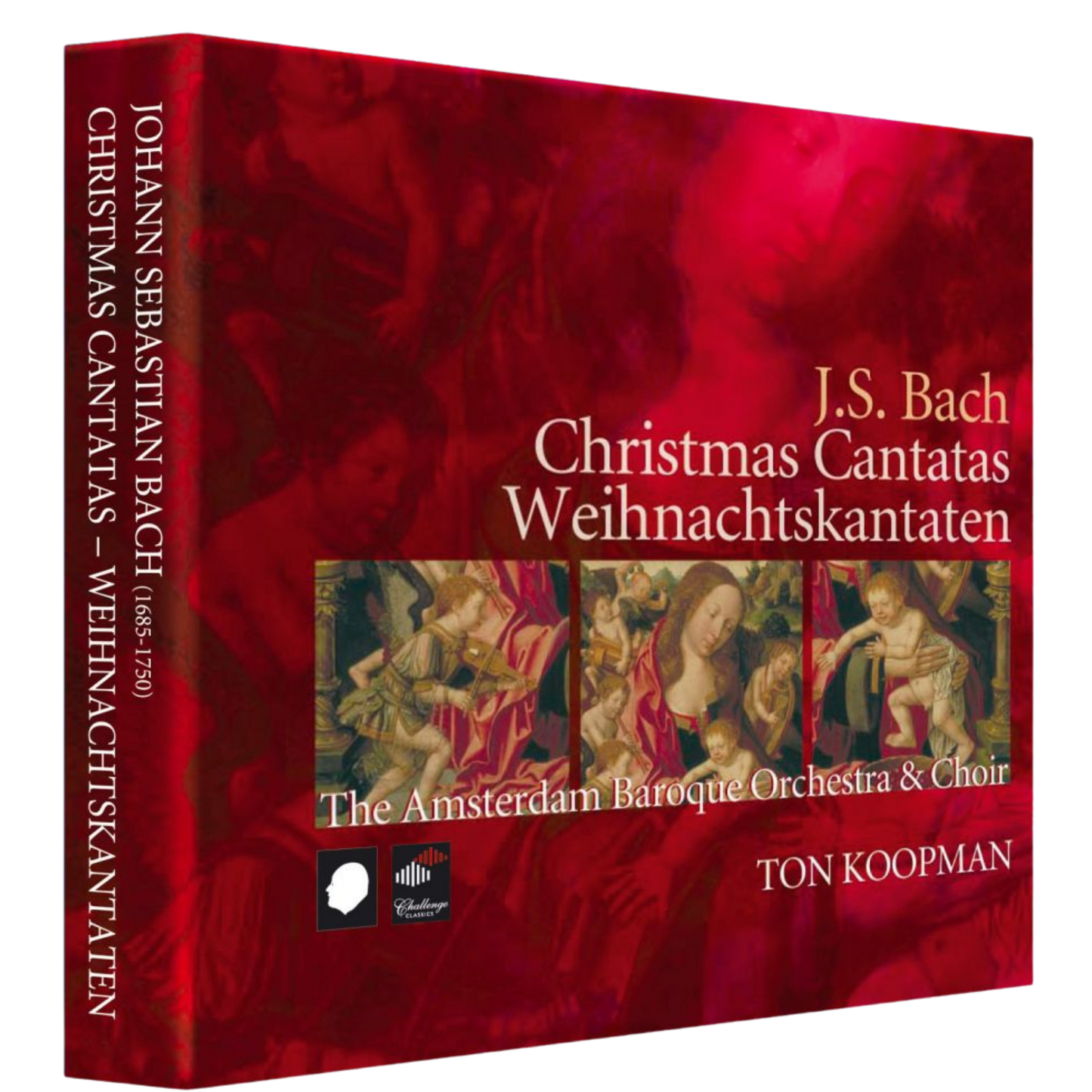 BACH, J.S.: CHRISTMAS CANTATAS - TON KOOPMAN & THE AMSTERDAM BAROQUE ORCHESTRA (3 CDS)