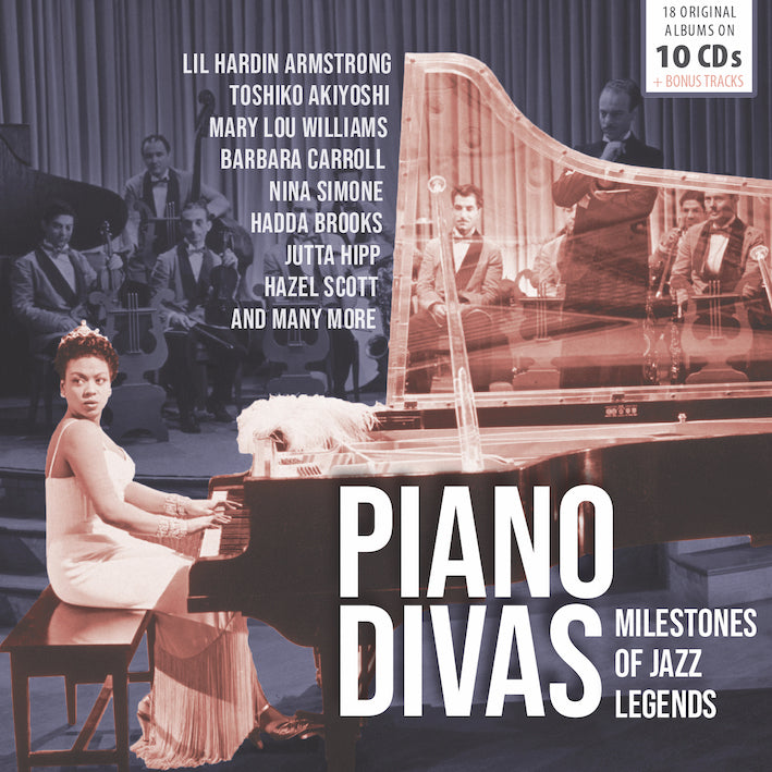 PIANO DIVAS - MILESTONES OF JAZZ LEGENDS (10 CDS)