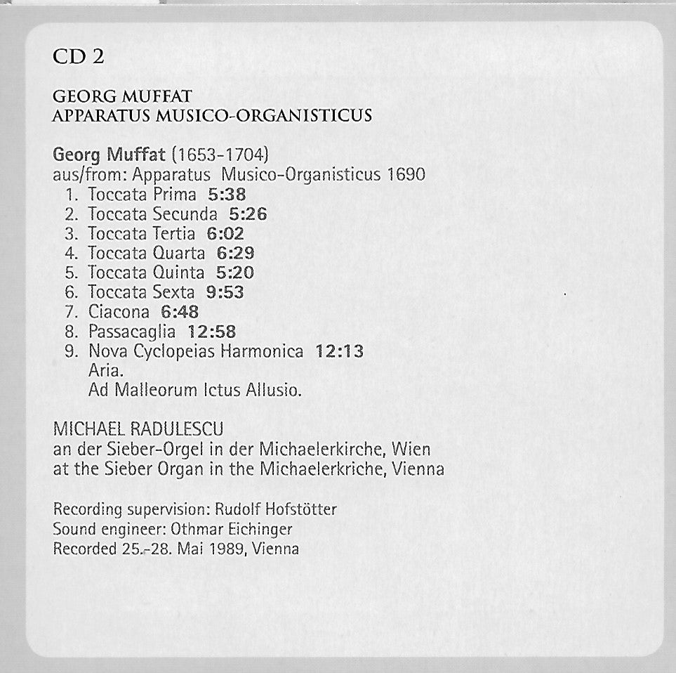 FAMOUS ORGAN MUSIC FROM EUROPE (10 CDS)