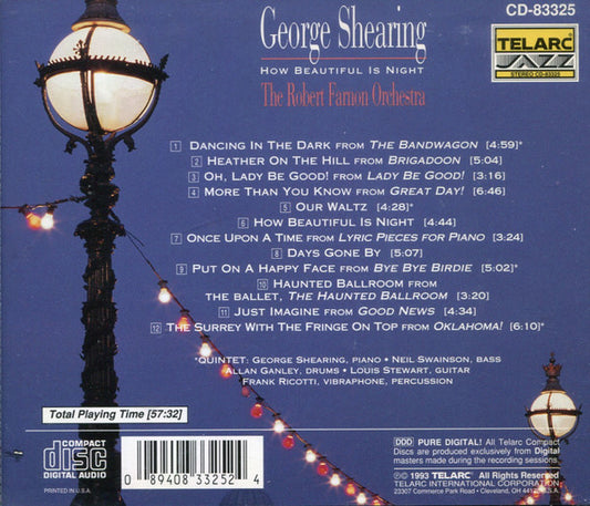 How Beautiful is Night - George Shearing, The Robert Farnon Orchestra