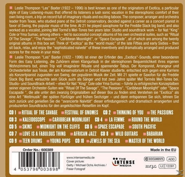Les Baxter: Milestones of a Legend (10 CDs)