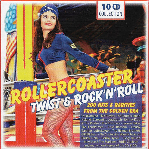 ROLLERCOASTER TWIST & ROCK 'N' ROLL (10 CDS)
