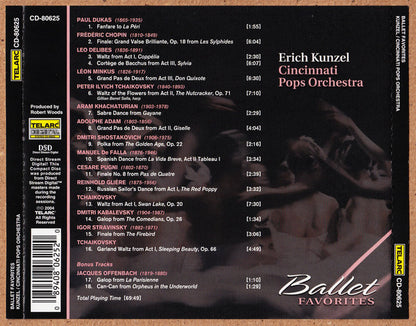BALLET FAVORITES 2 - Erich Kunzel & Cincinnati Pops Orchestra