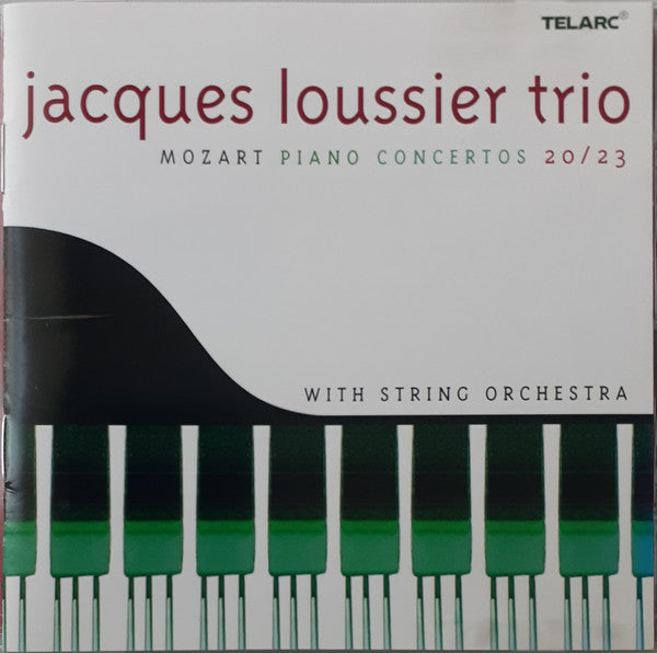 MOZART: Piano Concertos 20 & 23 - Jacques Loussier Trio with string orchestra