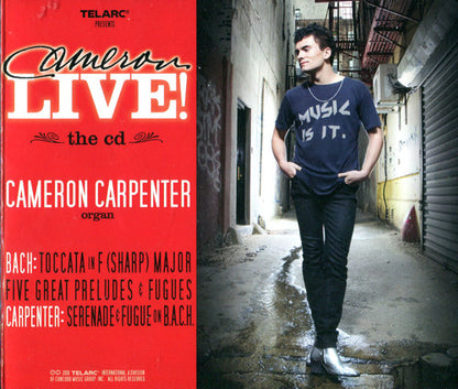 Cameron Live! - Cameron Carpenter (CD & DVD)