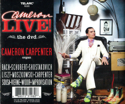 Cameron Live! - Cameron Carpenter (CD & DVD)