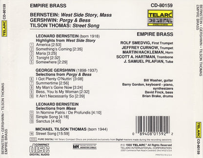 GERSHWIN & BERNSTEIN: SUITES WEST SIDE STORY; PORGY & BESS - EMPIRE BRASS