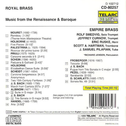 ROYAL BRASS - Empire Brass Quintet