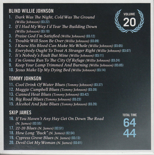 ABC OF THE BLUES (52 CDS - WITH FREE HOHNER HARMONICA)