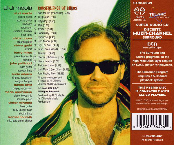 Al Di Meola: Consequence of Chaos (Hybrid SACD)