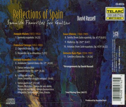 REFLECTIONS OF SPAIN - David Russell, guitar