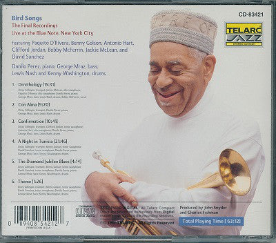Dizzy Gillespie: Bird Songs (The final recordings)