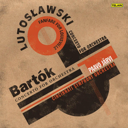 LUTOSLAWSKI & BARTOK: Concerti For Orchestra - Paavo Jarvi, Cincinnati Symphony Orchestra
