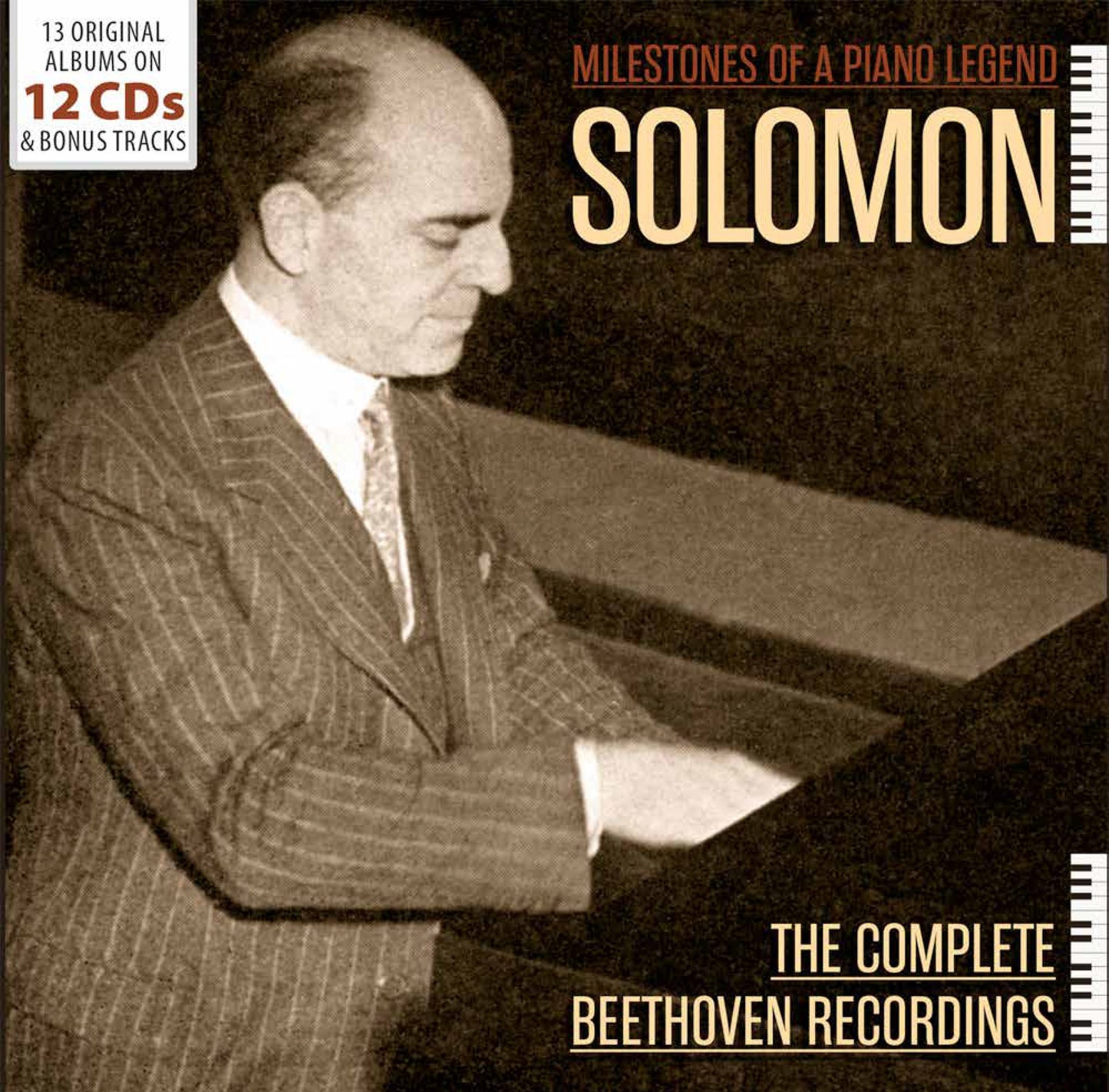 SOLOMON: THE COMPLETE BEETHOVEN RECORDINGS (12 CDS)