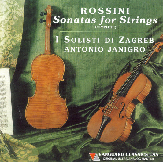 ROSSINI: Sonatas for Strings - Antonio Janigro, I Solisti di Zagreb (DIGITAL DOWNLOAD)