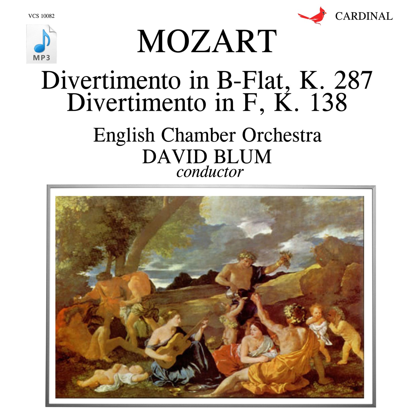 Mozart: Divertimenti, K. 287 & K. 138 - English Chamber Orchestra, David Blum (DIGITAL DOWNLOAD)