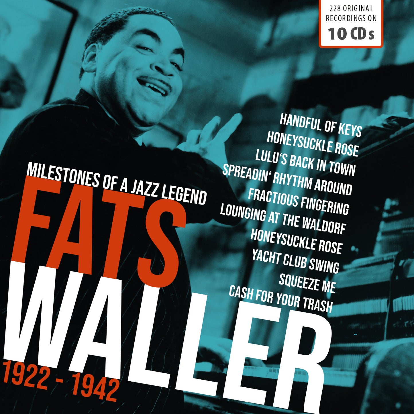 FATS WALLER: MILESTONES OF A JAZZ LEGEND (10 CDS)