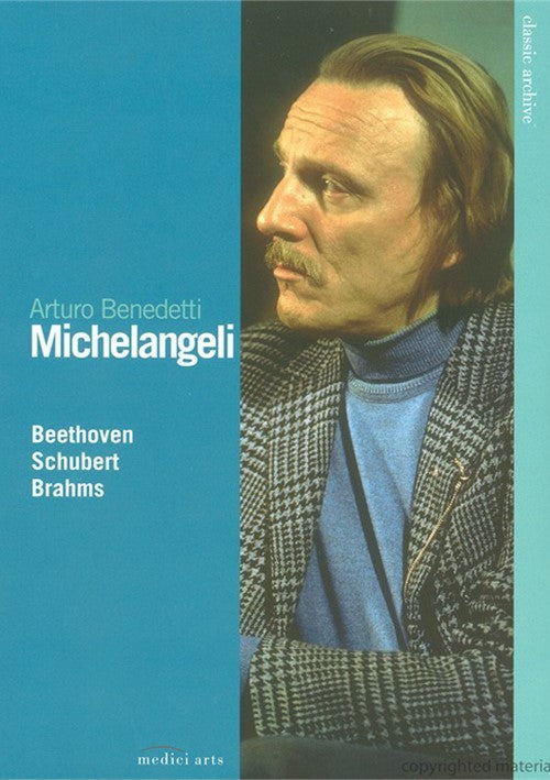 BEETHOVEN / SCHUBERT / BRAHMS: Classic Archive - Arturo Benedetti Michelangeli (DVD)