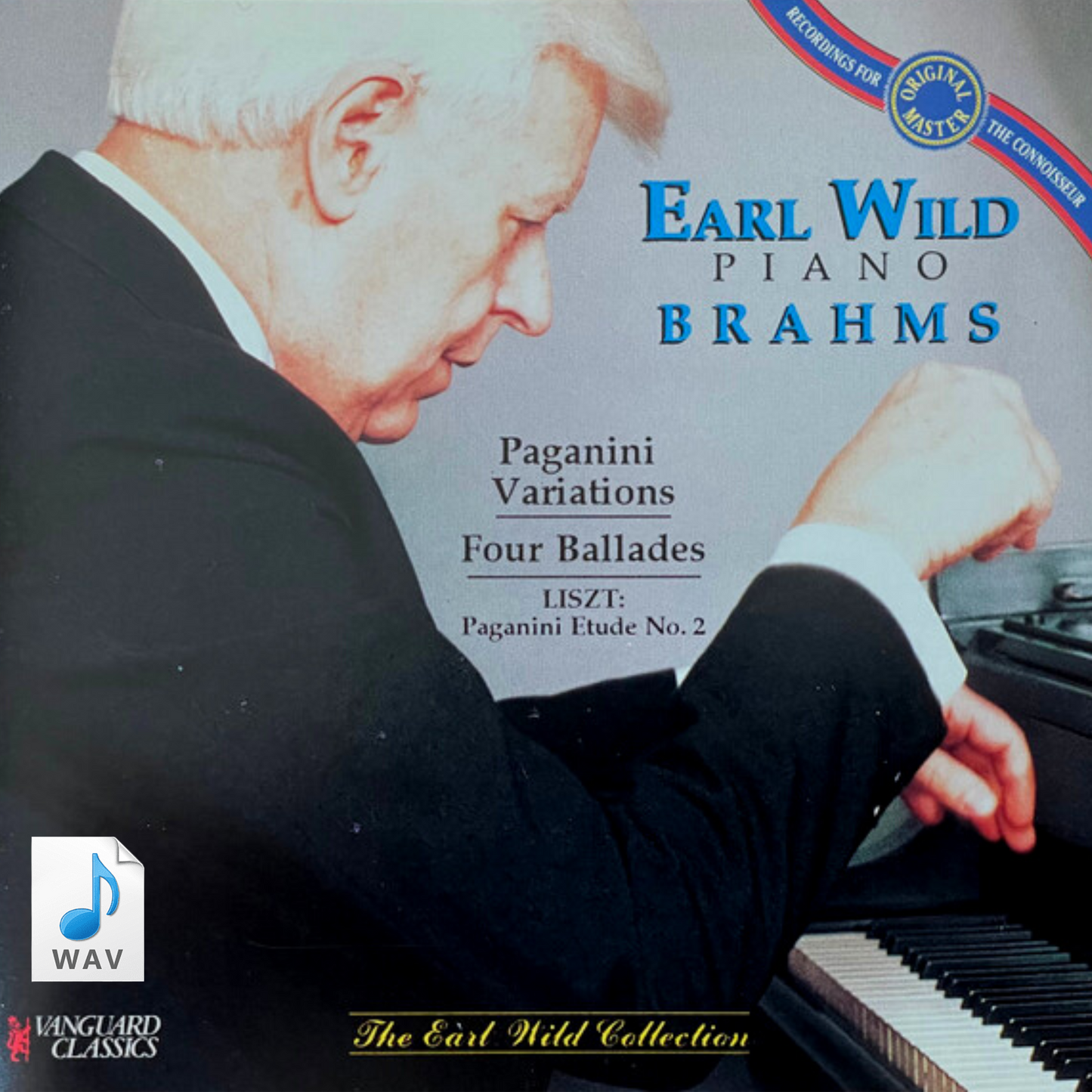 EARL WILD PLAYS BRAHMS & LISZT (DIGITAL DOWNLOAD)