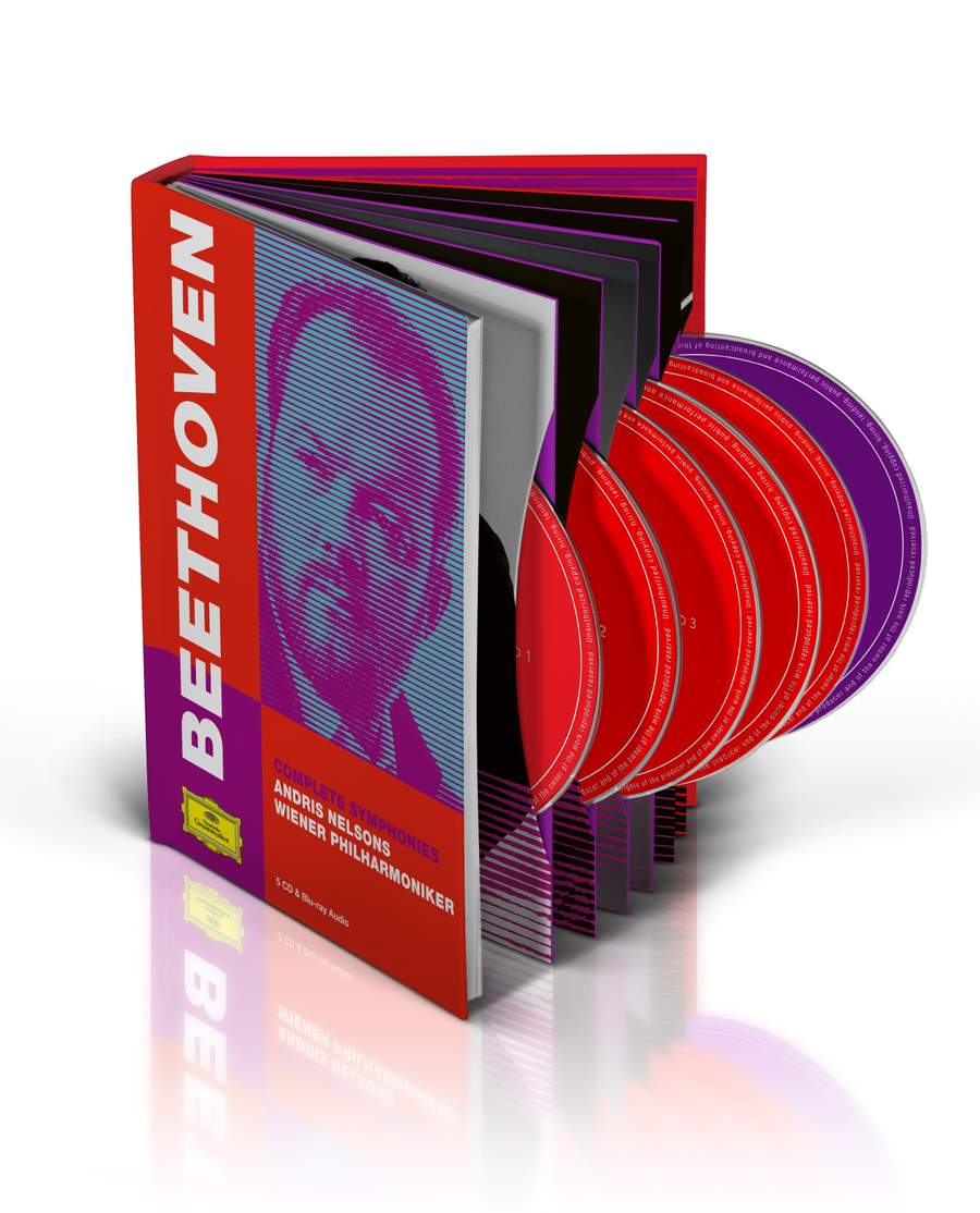 BEETHOVEN: COMPLETE SYMPHONIES - ANDRIS NELSONS, VIENNA PHILHARMONIC (5 CDS + BLU-RAY AUDIO)