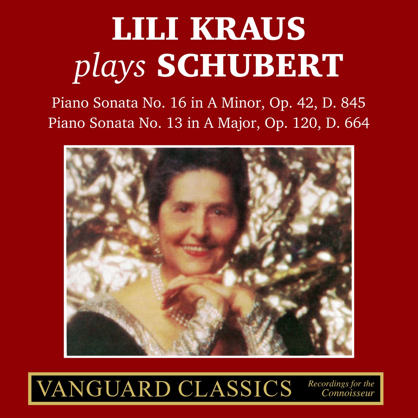 LILI KRAUS PLAYS SCHUBERT: PIANO SONATA NO. 13, D. 644 & NO. 16, D. 845 (DIGITAL DOWNLOAD)
