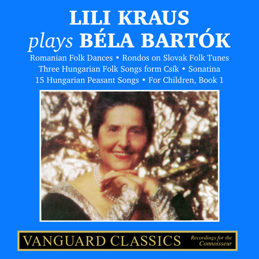 LILI KRAUS PLAYS BELA BARTOK (Digital Download)